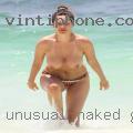 Unusual naked girls